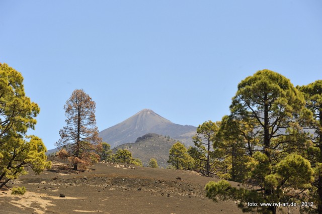 am El Teide auf Teneriffa