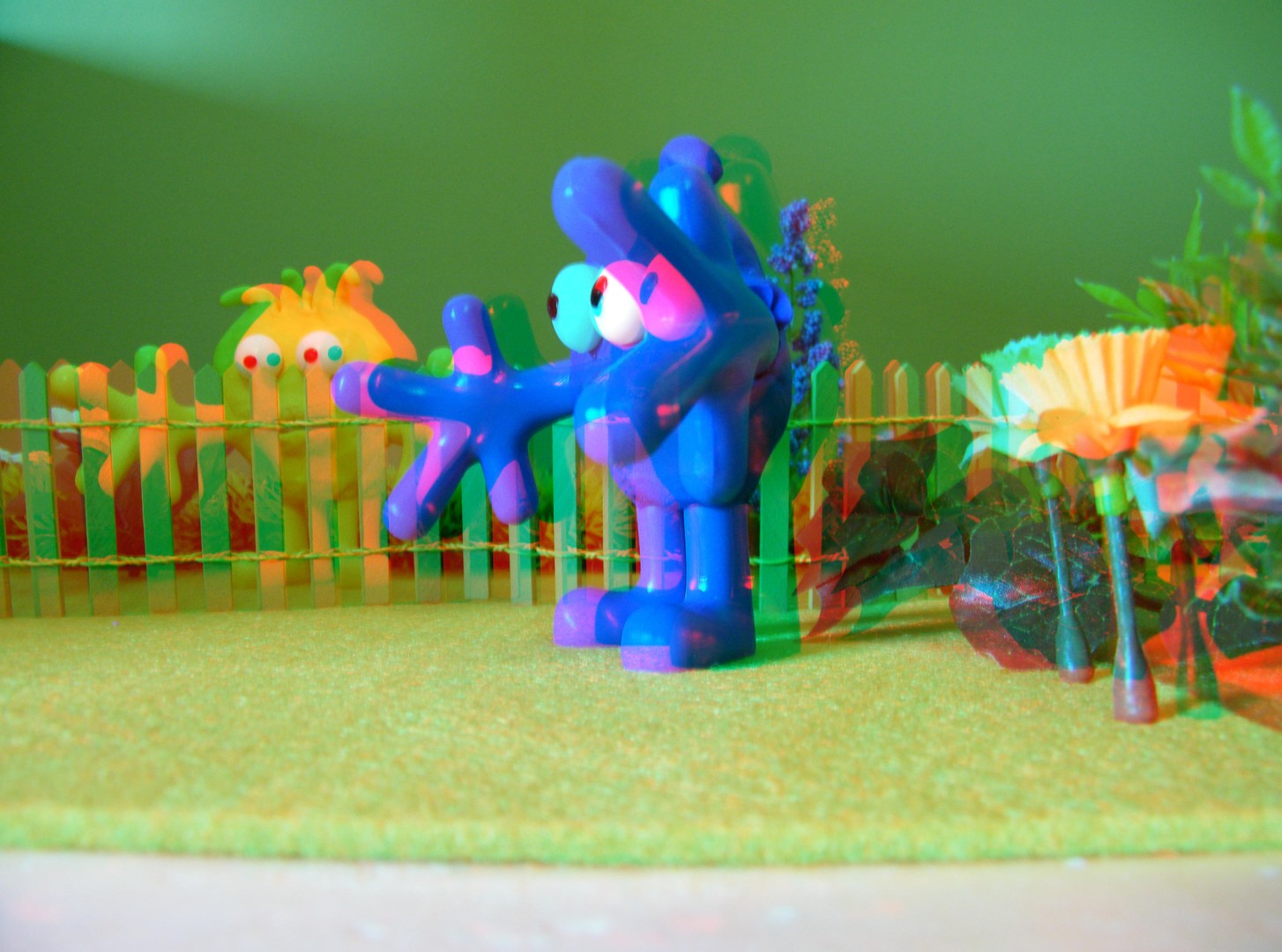Blau in 3D (Test Shooting)