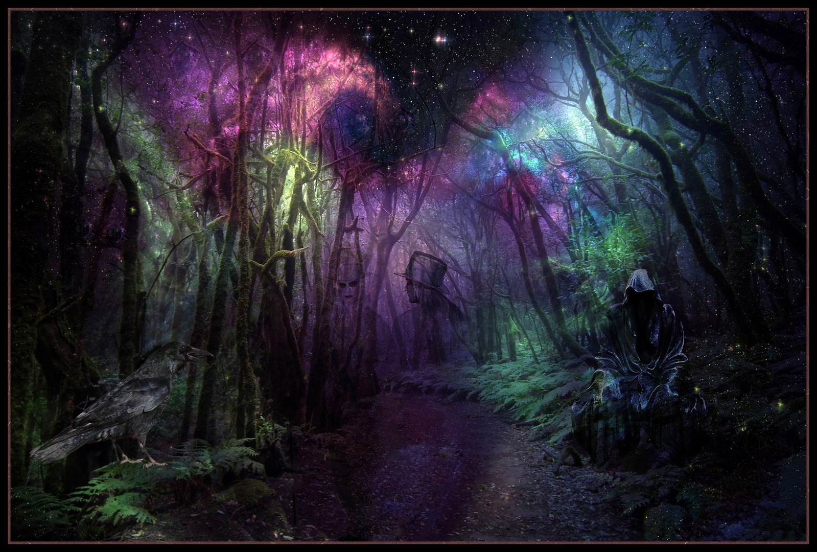 Deep in the forest