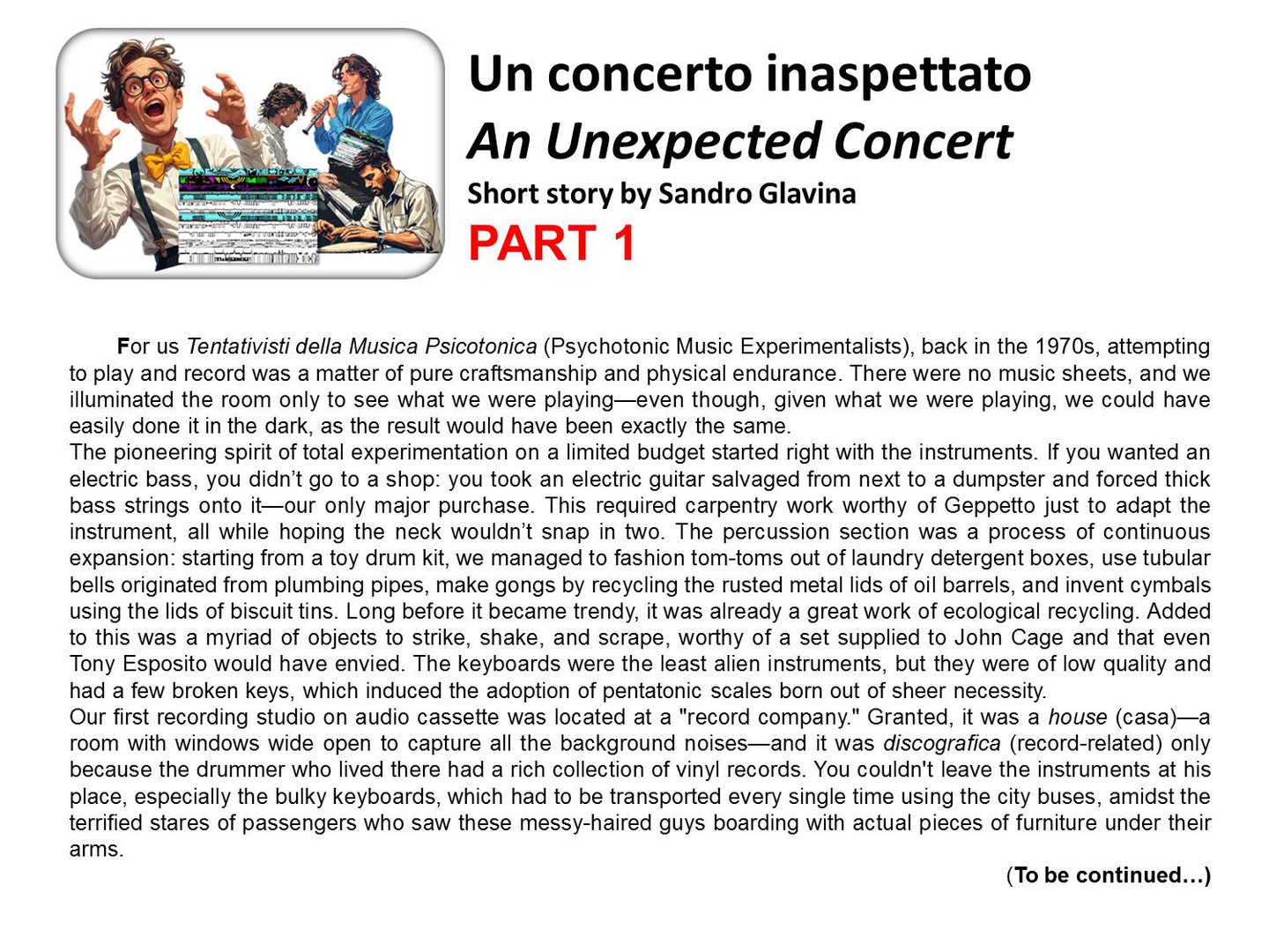 An Unexpected Concert_PART 1