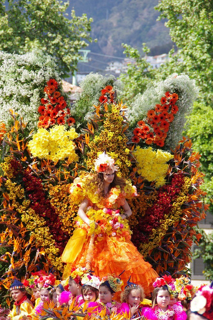 Blumenfest auf Madeira