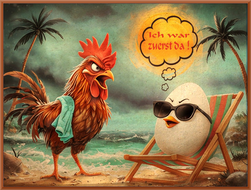 Ich war zuerst da