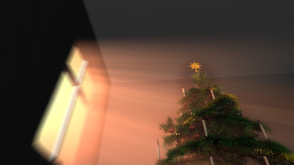 Window lights tree