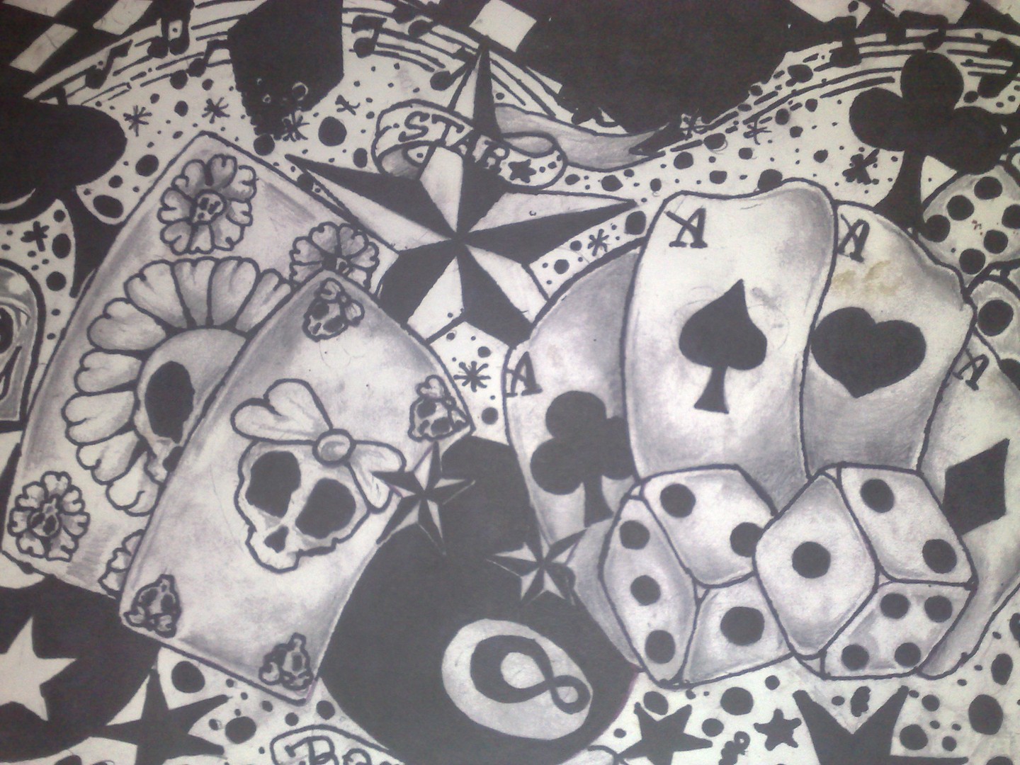 oldschool zeichnung mit bleistift und edding, image size:1440x1080