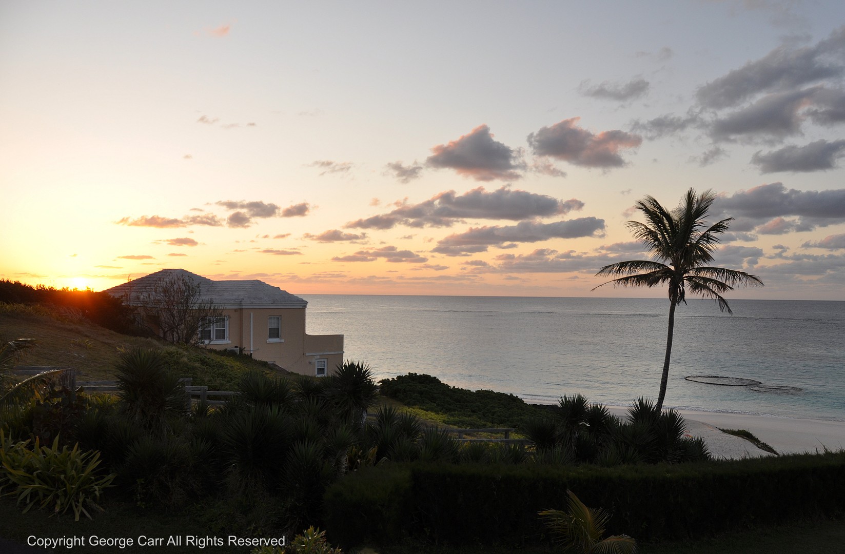 Sunrise from our balcony