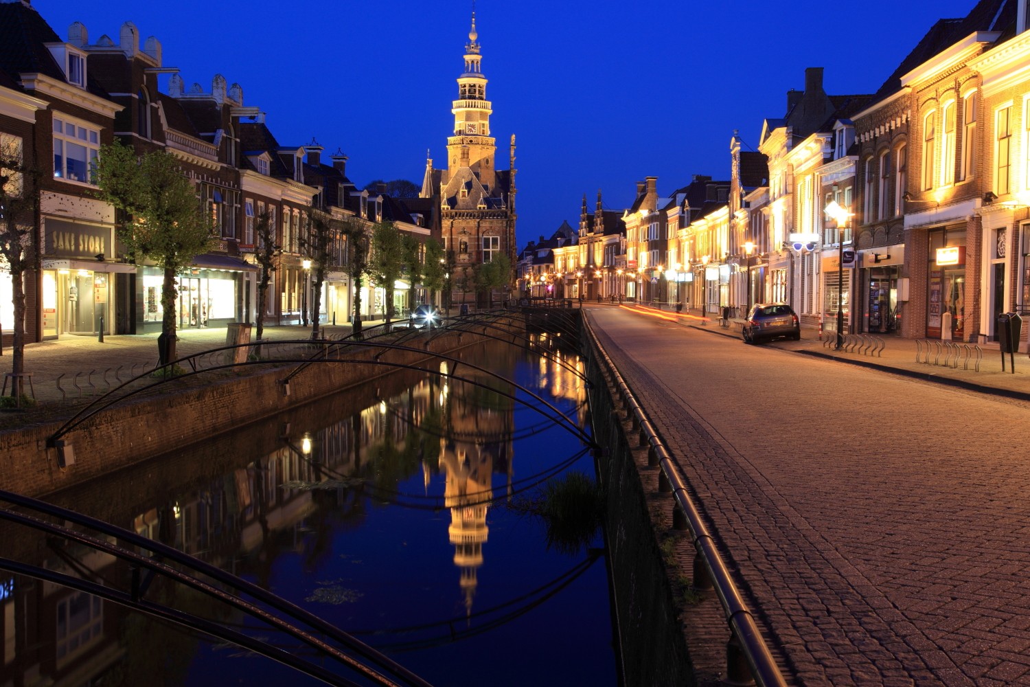 Blaue Stunde in Friesland