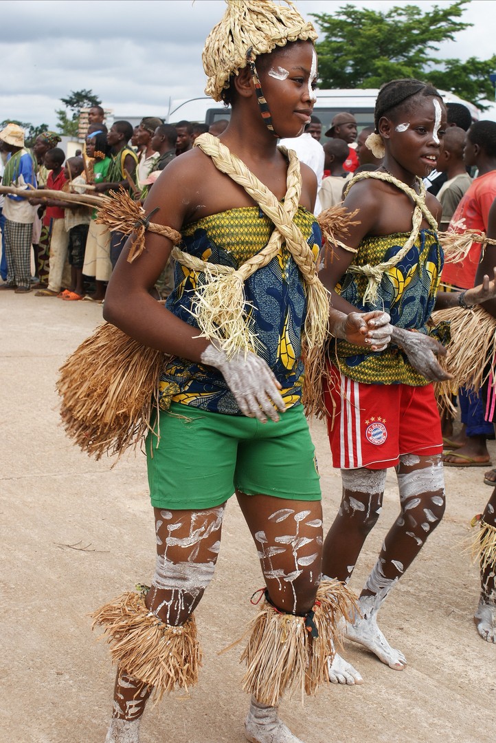Danseuse traditionnelle (Sangha Ouesso) Congo Brazzaville