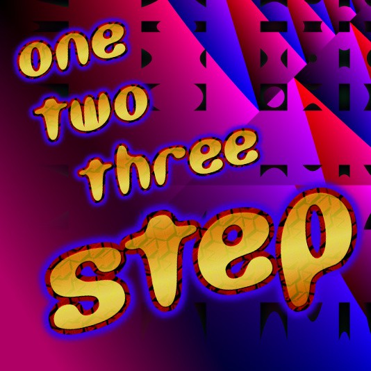 One, two, three, step