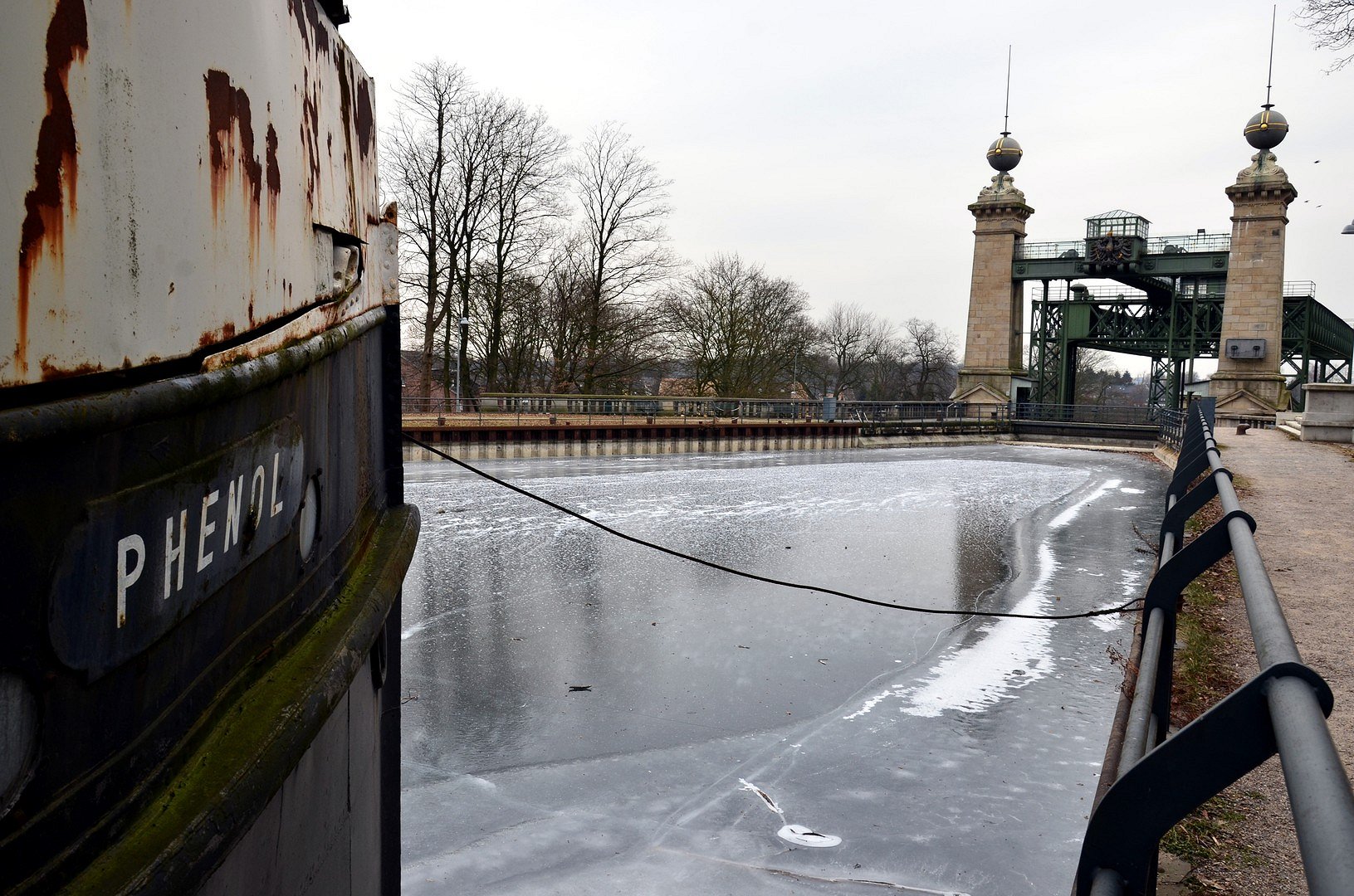 Schiff und Schiffshebewerk