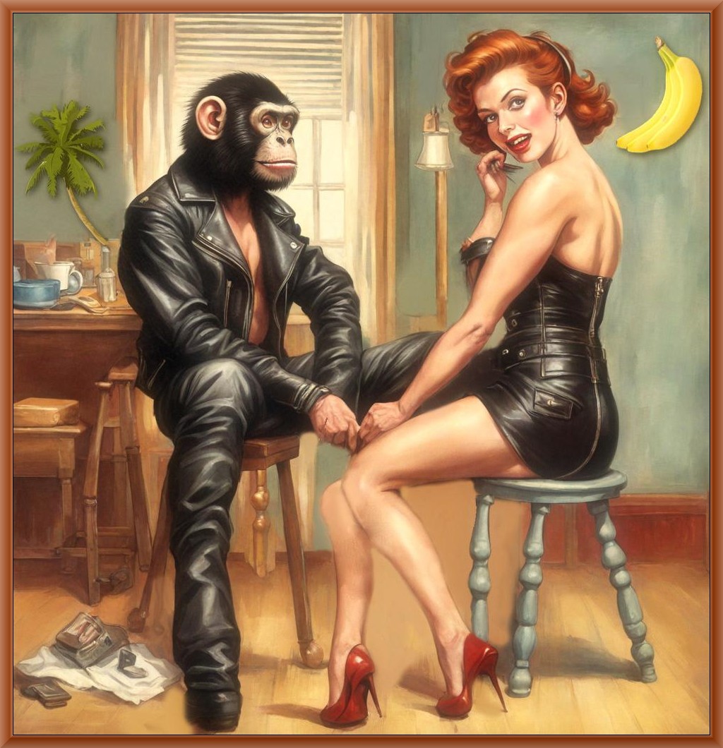Without words 🐒 🐒