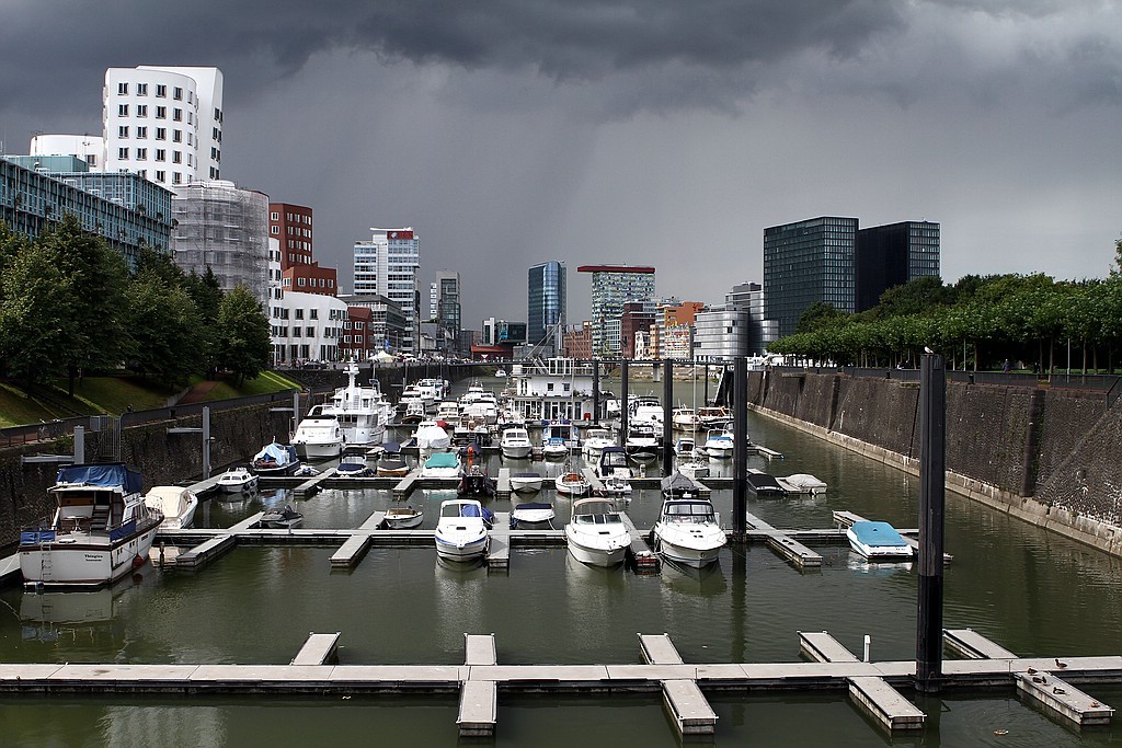 Mediahafen in Düsseldorf