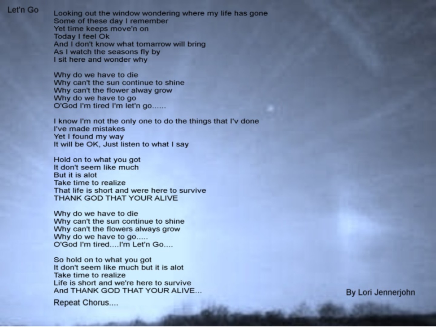 Let'n Go Lyrics