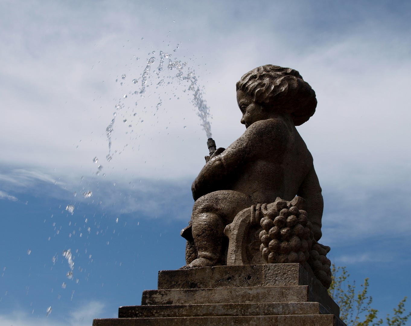 was der von sich gibt...