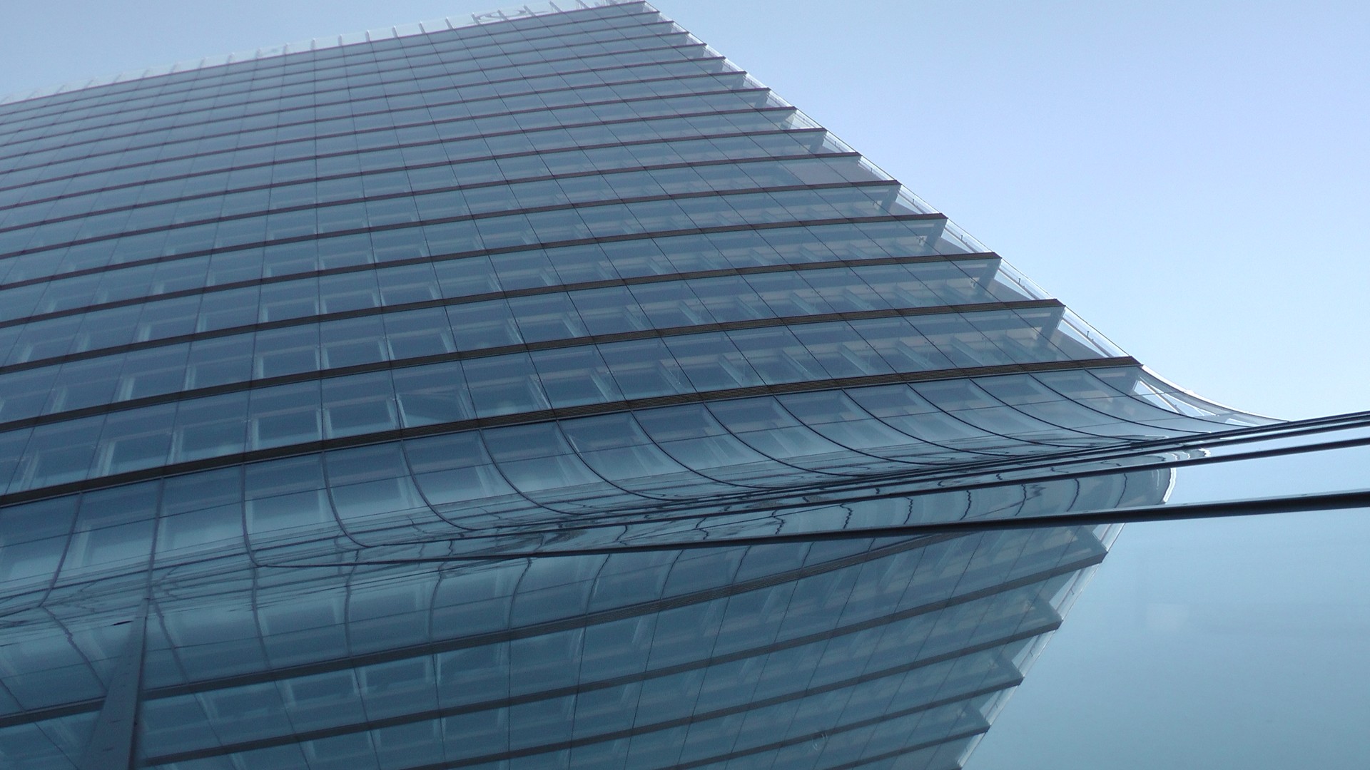 Glasiges Gebäude in WIEN