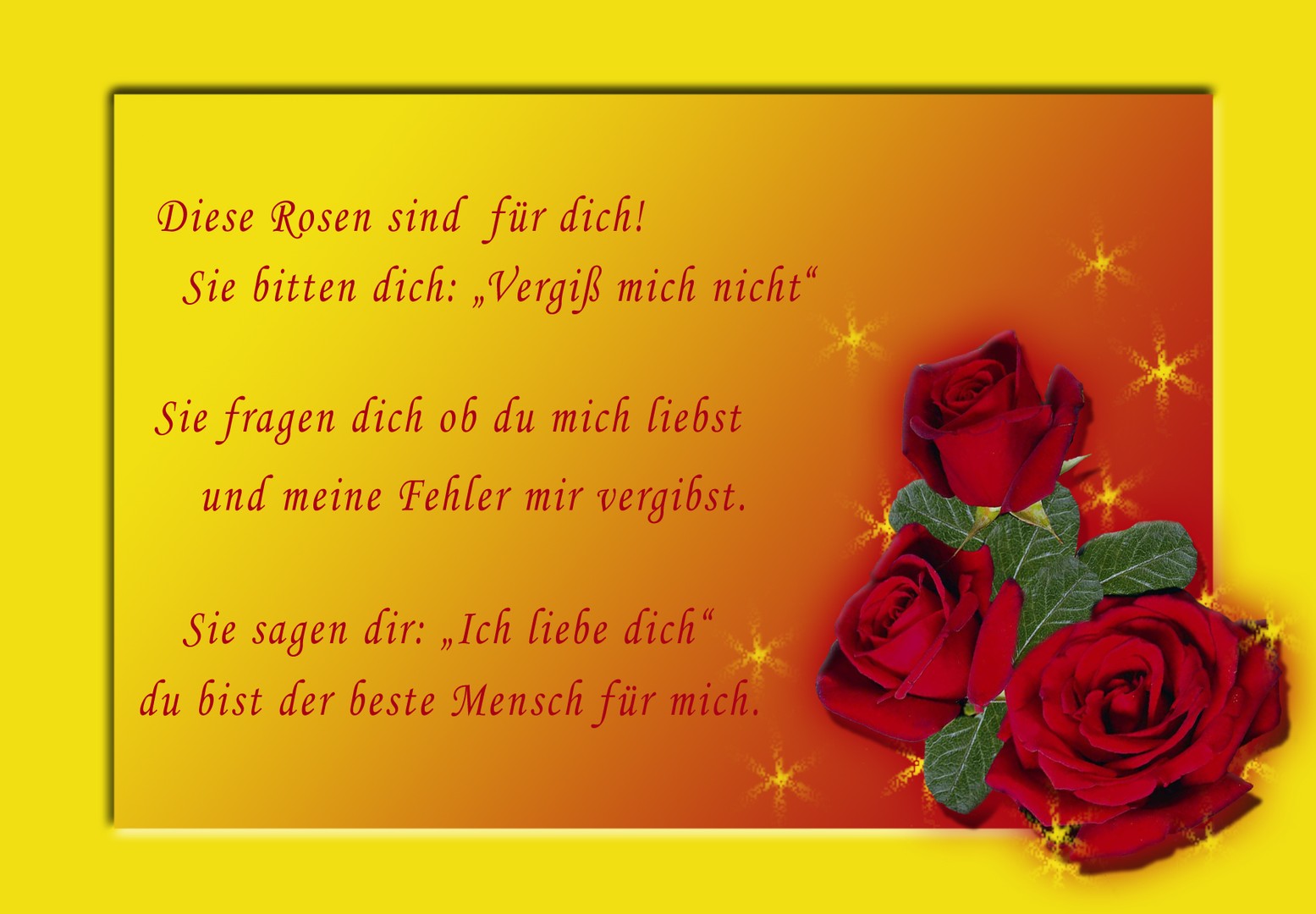 Nicht nur zum Vallentinstag