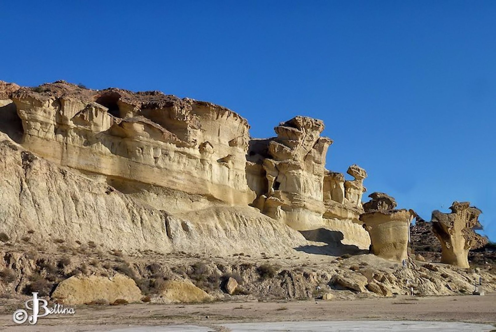 fels in bolnuevo spanien