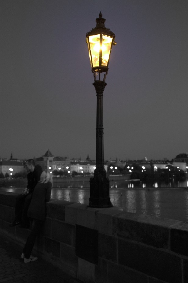 Unter der Laterne ......