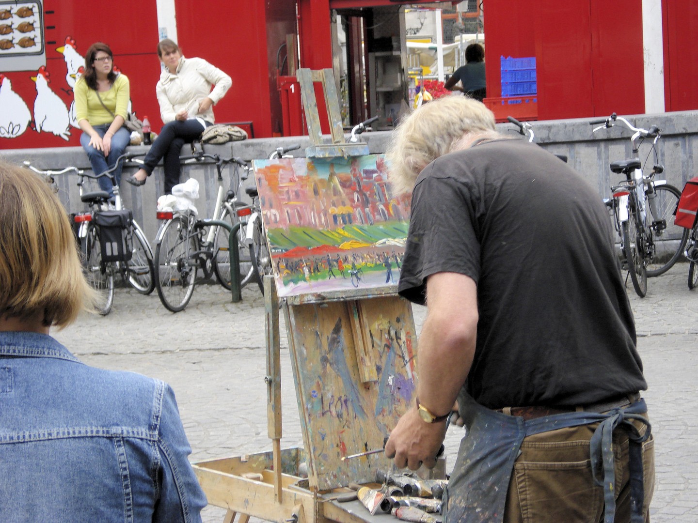Über die Schulter geschaut