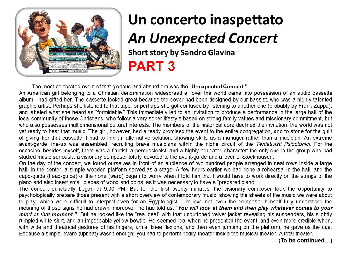An Unexpected Concert_PART 3