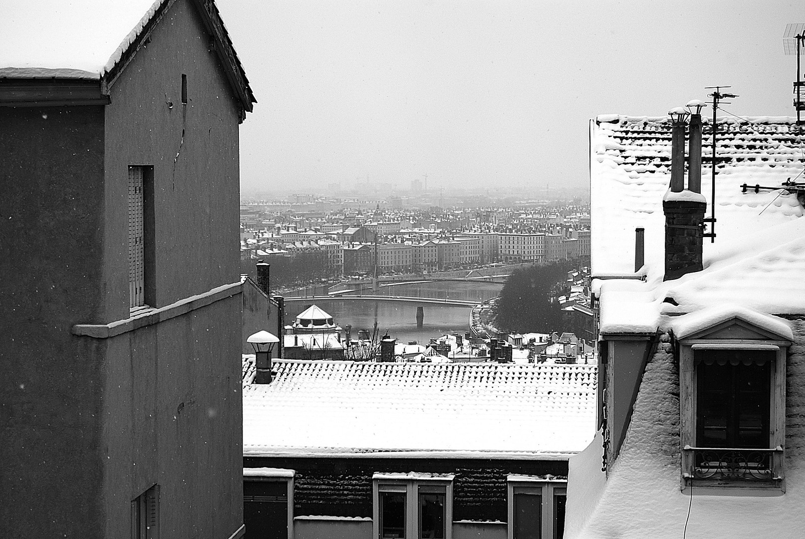 Noir et blanc.