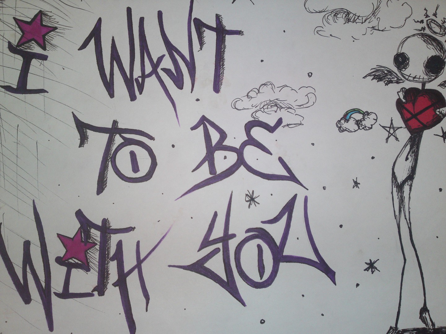 i want to be with u