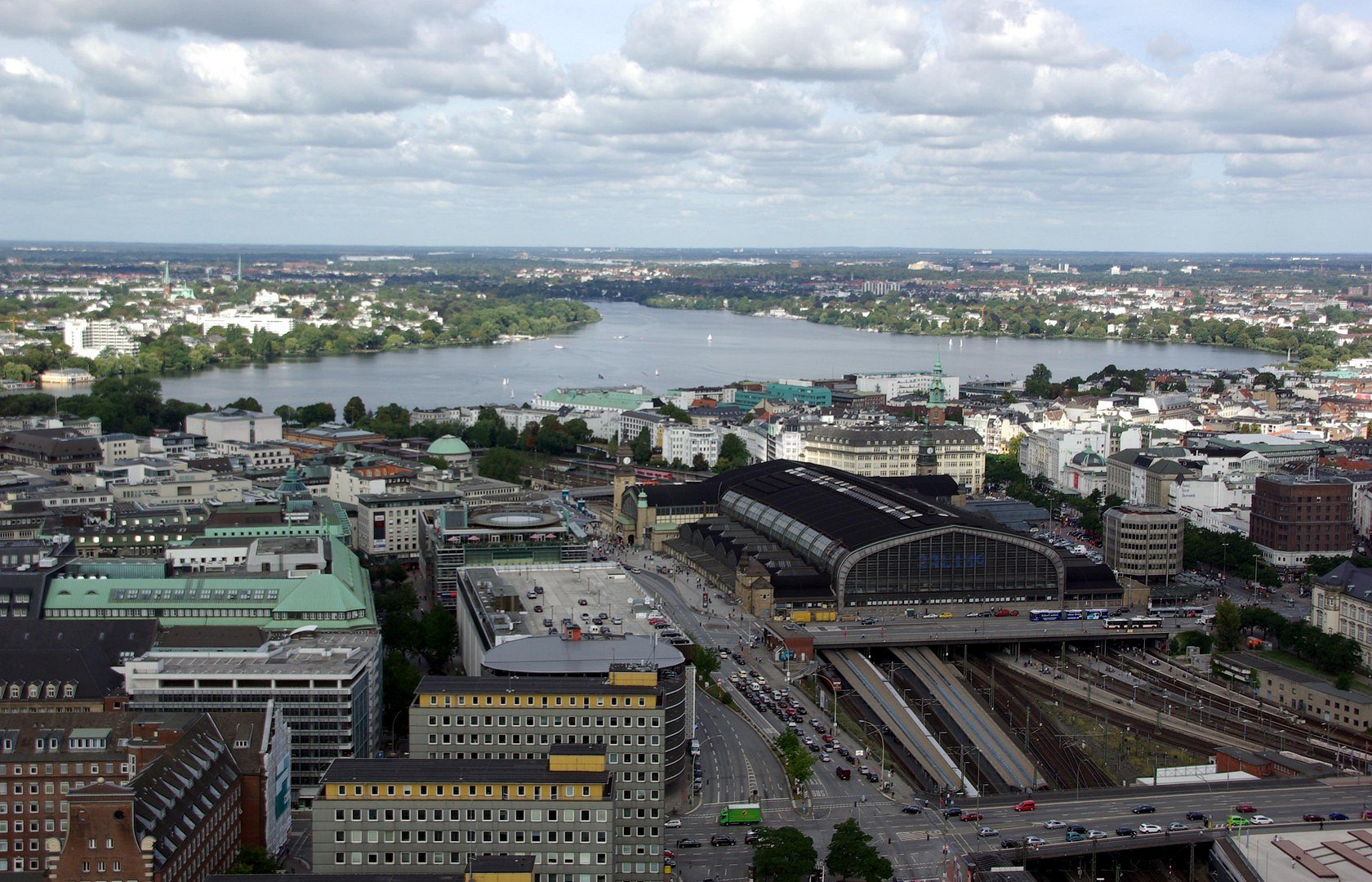 Hbf und Alster
