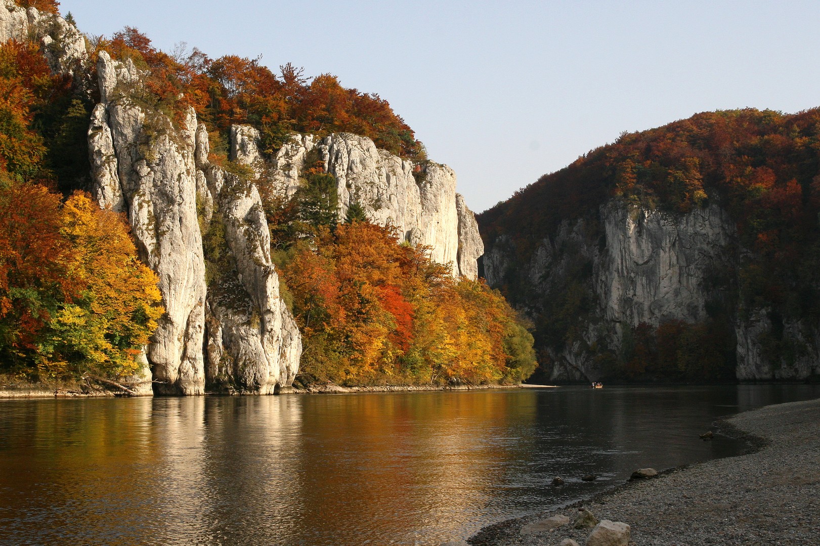 Donaudurchbruch herbstlich