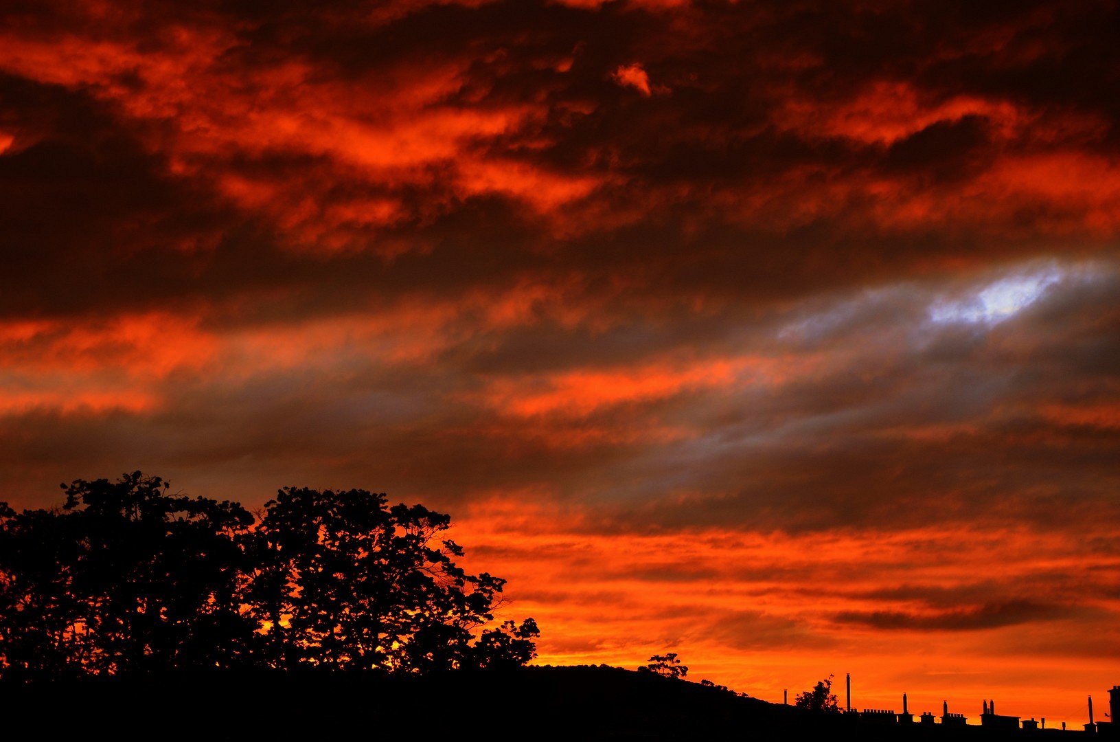 Am Abend vor dem Regen