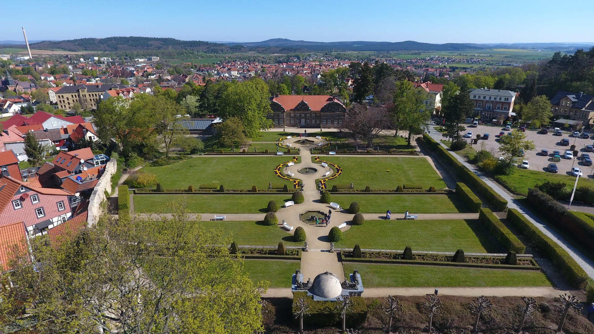 Barockgarten in Blankenburg