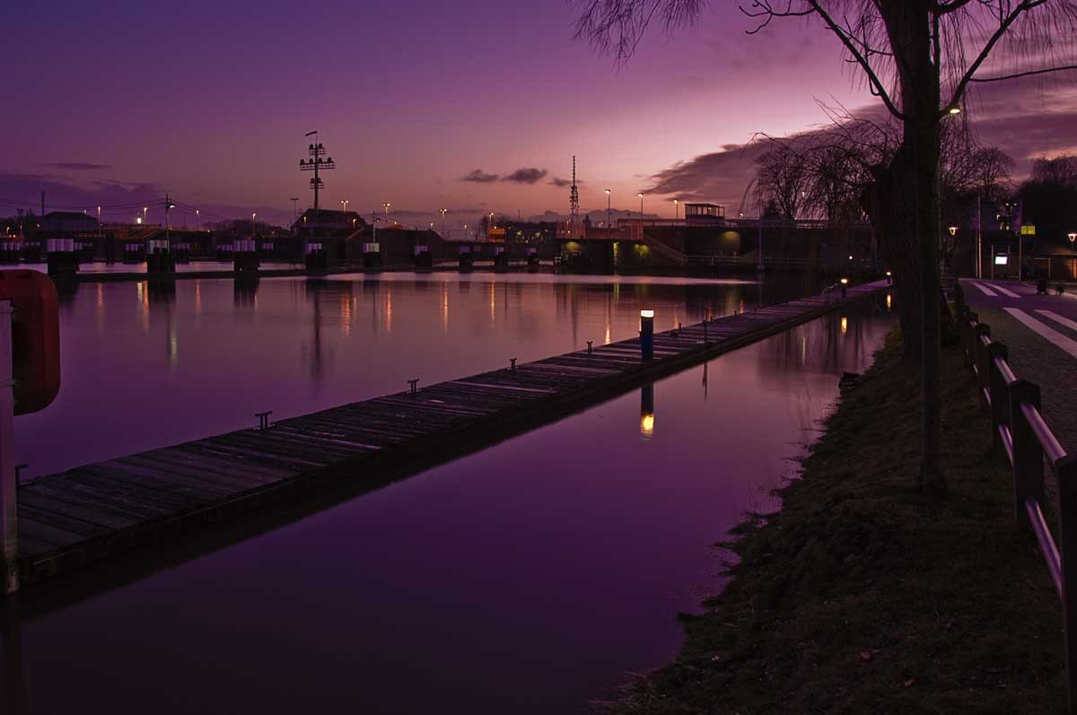 Schleuse in Brunsbüttel