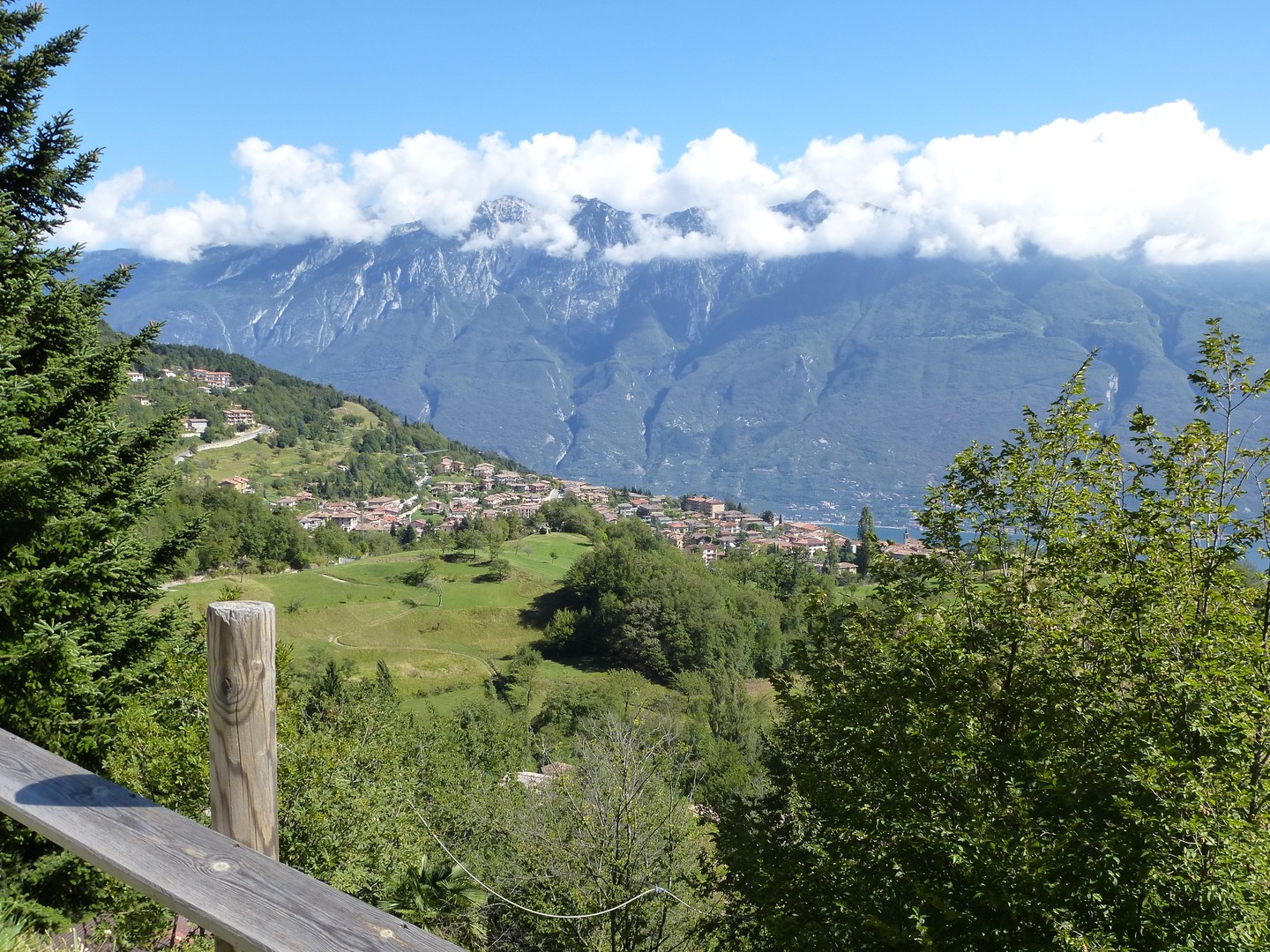Wolken über dem Gardasee