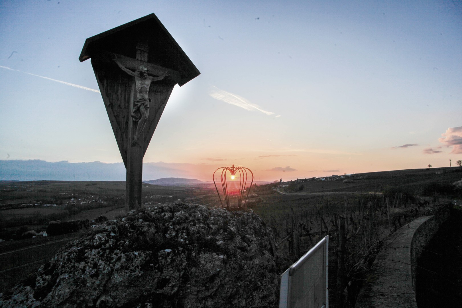 Mölsheim Richtung Donnersberg