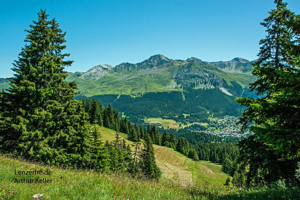Bergwandern oberhalb Lenzerheide