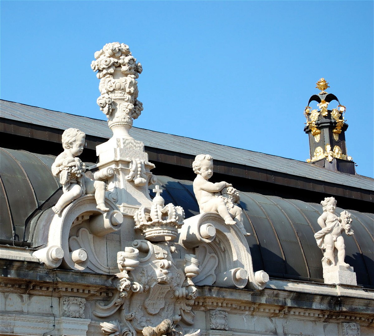 Dresdner Zwinger-Detail