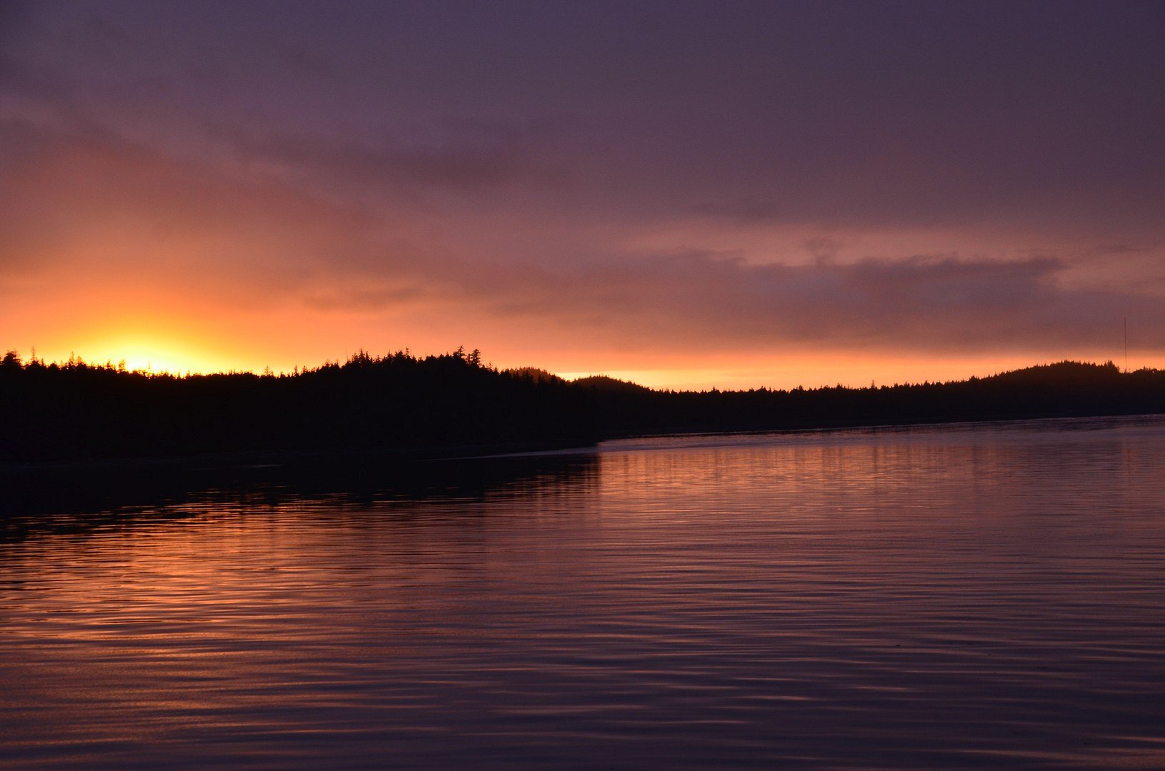 Feuer am Horizont...