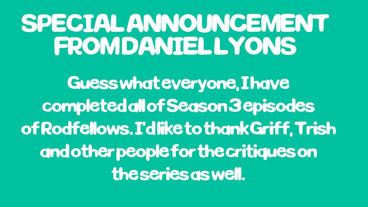 Special Announcement from Daniel Lyons (Season 3)