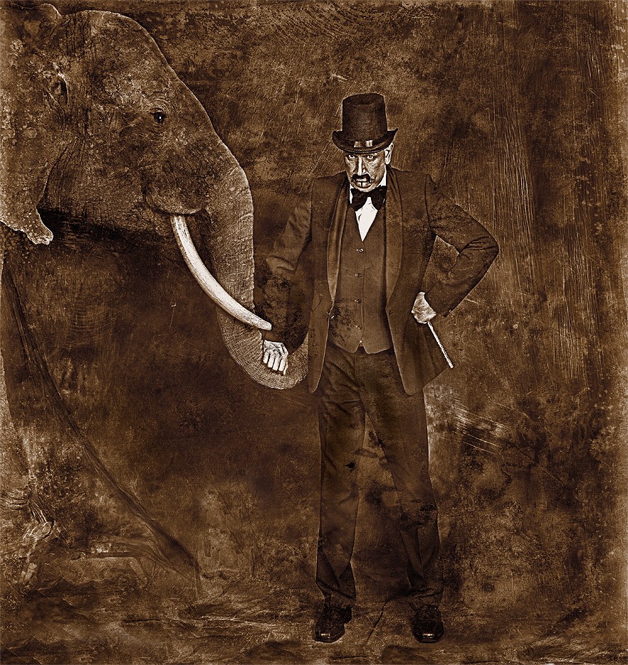 before the show begins