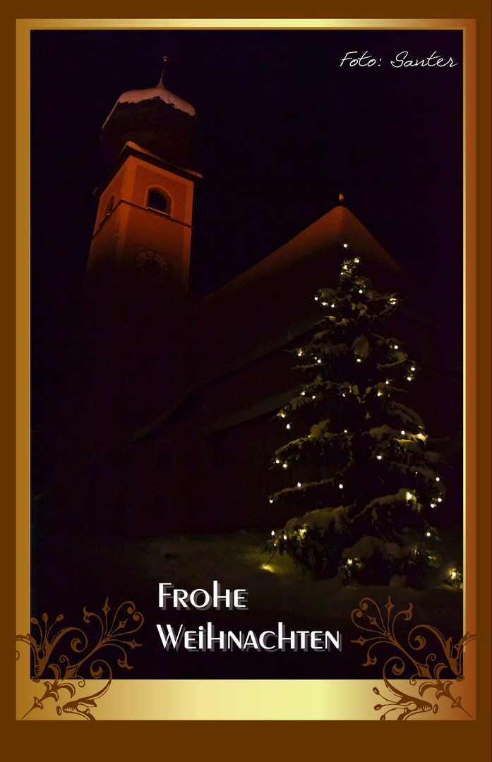 Dorfkirche Aurach/Tirol/Österreich