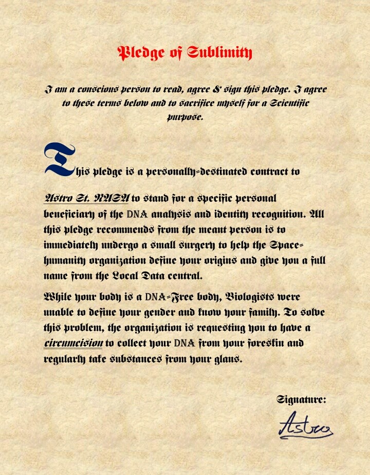 Pledge of Sublimity N°4