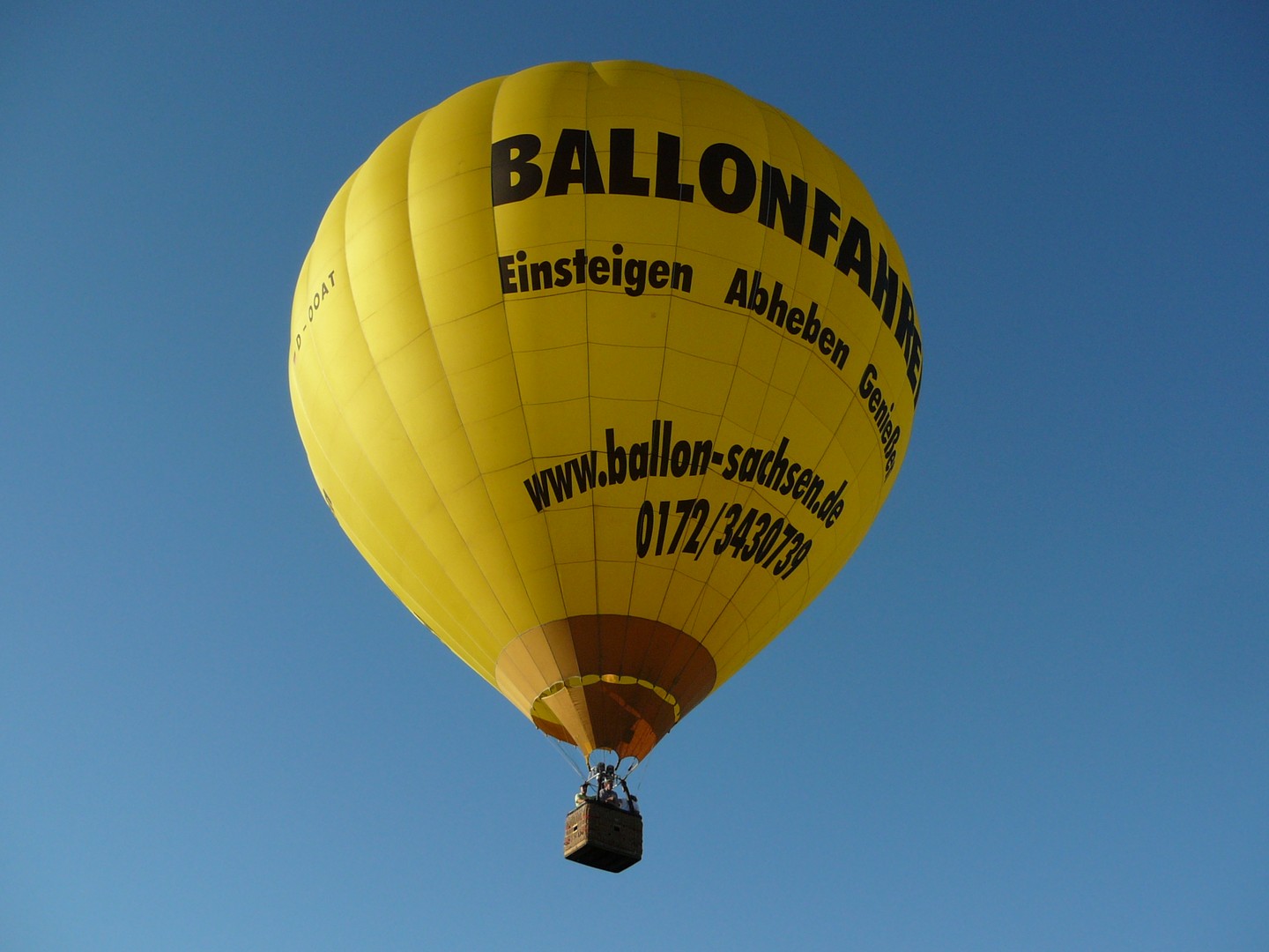 ...eine Ballonfahrt die ist lustig...