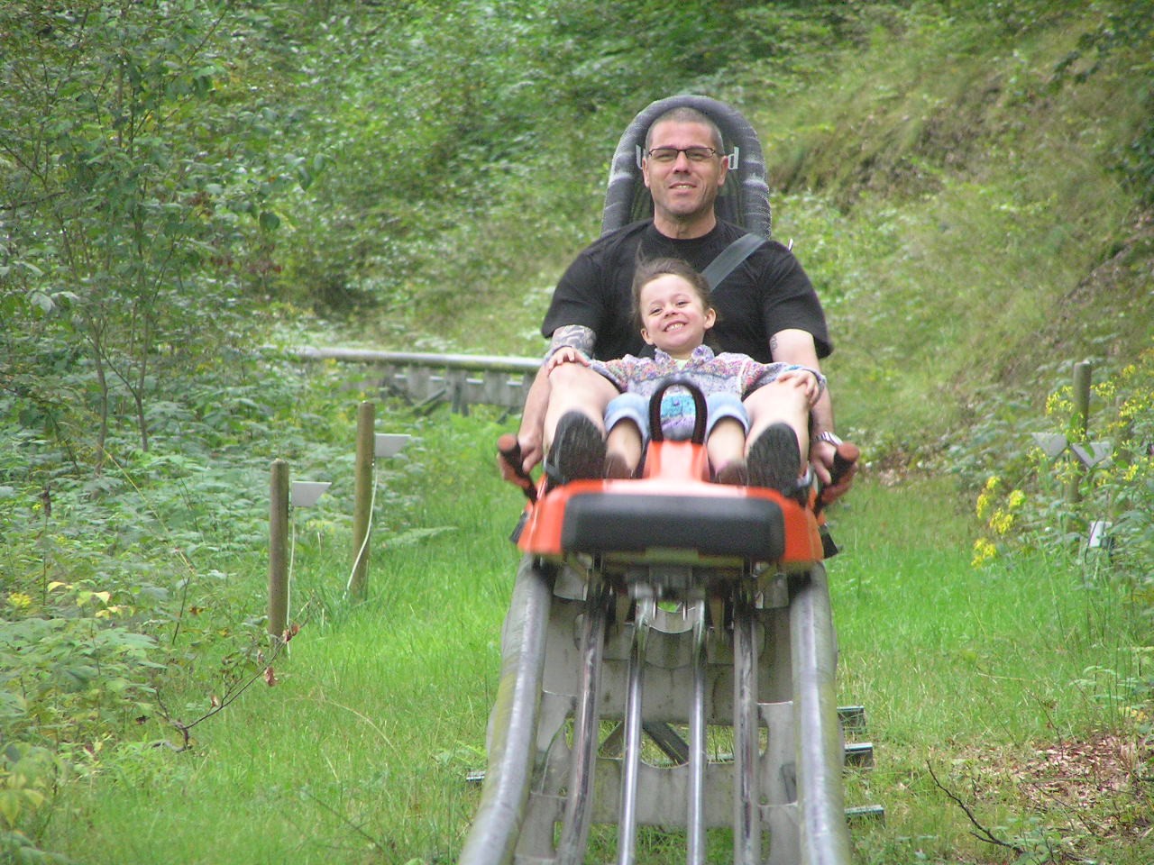 Rasante Abfahrt(43,9 kmh)