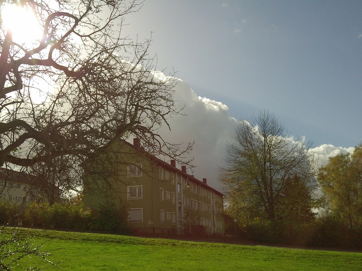 Die verlassene Siedlung