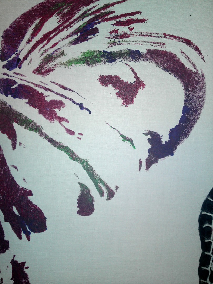 Stencil Ölfarben