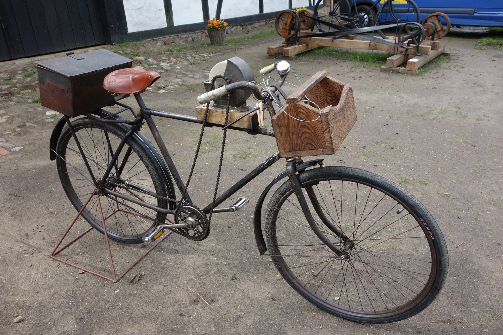Scherenschleifer Fahrad um 1930-32