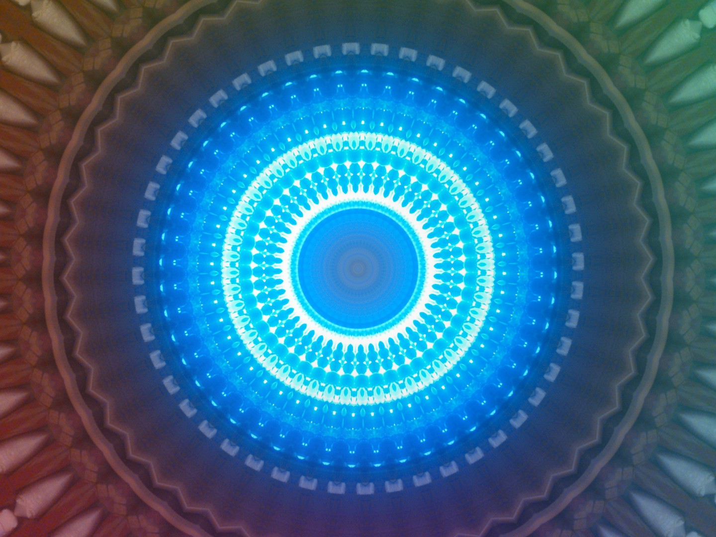 Creative Eye with rainbow