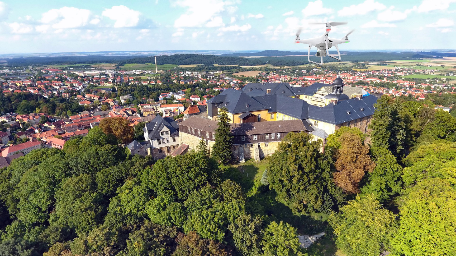 Überflug Blankenburg/Harz
