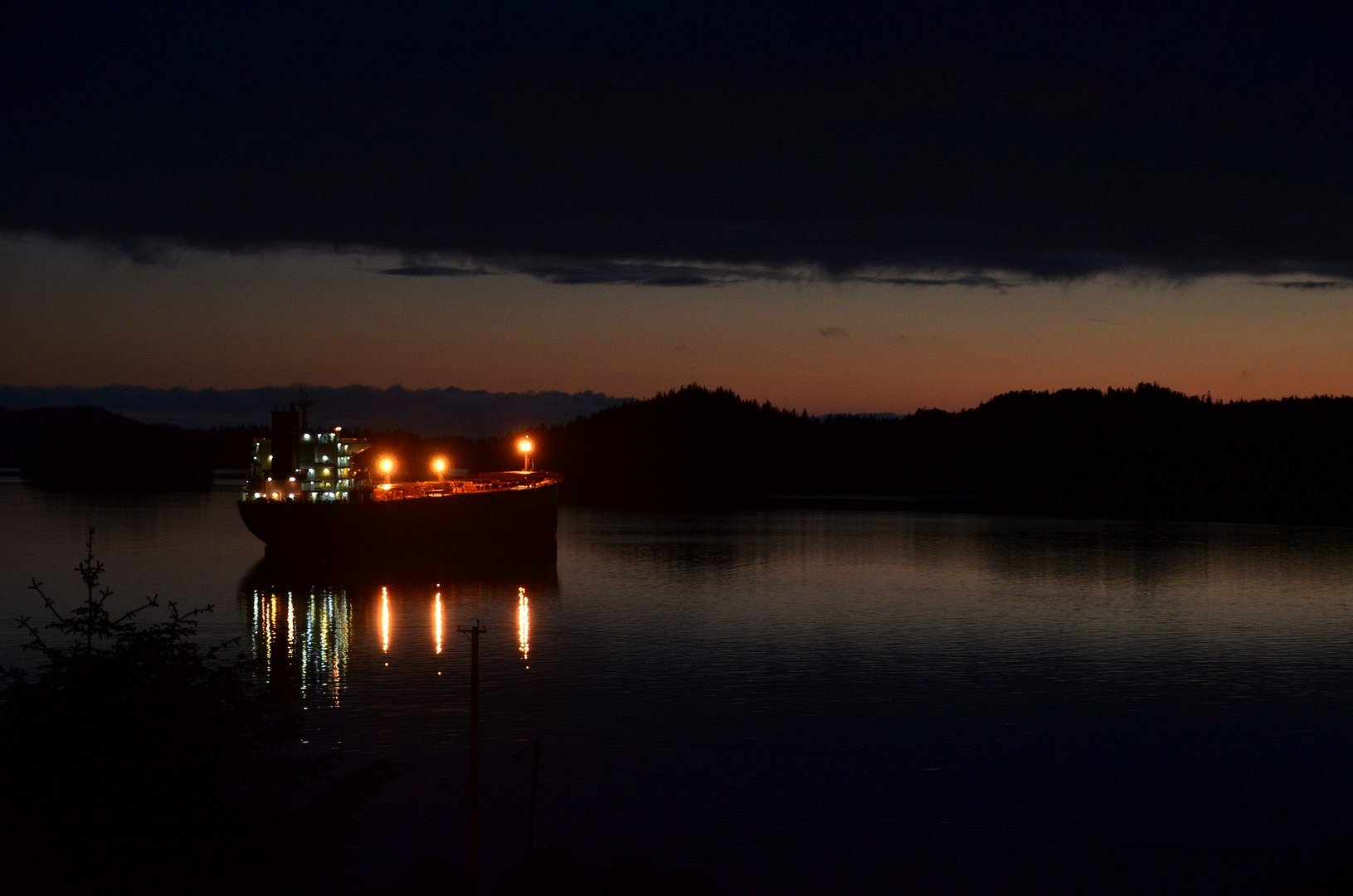 Abendstimmung im Hafen