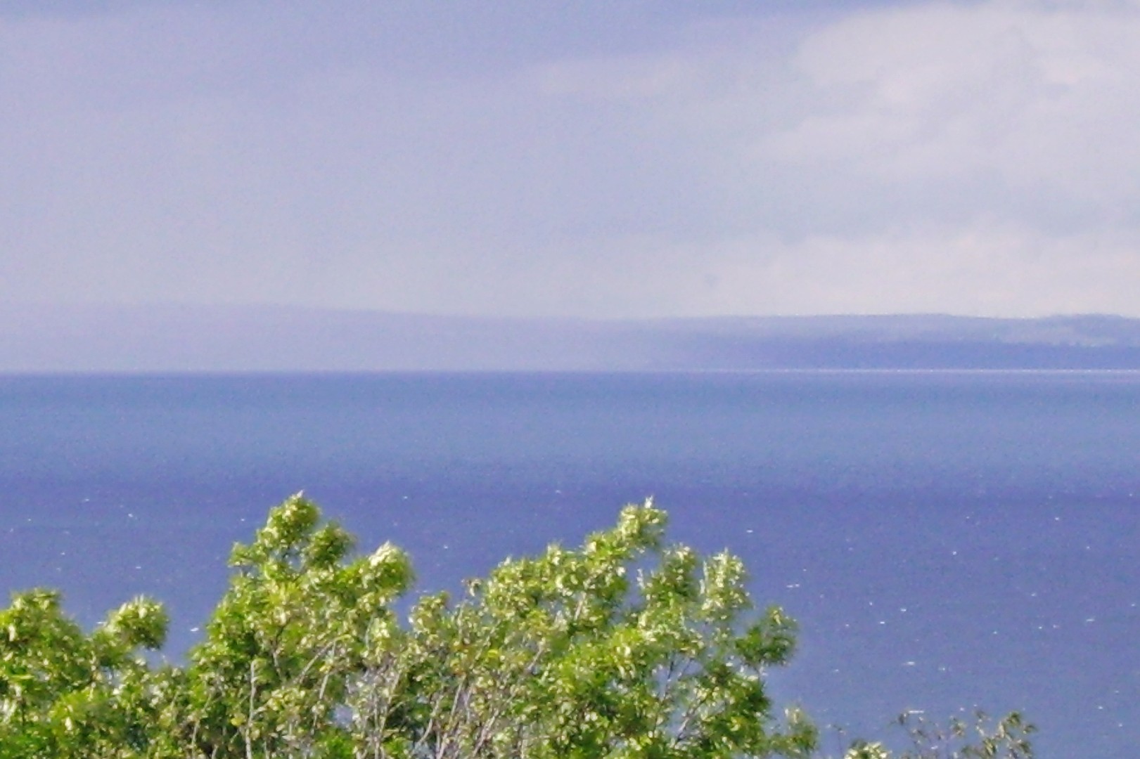 Regen auf der Nordsee