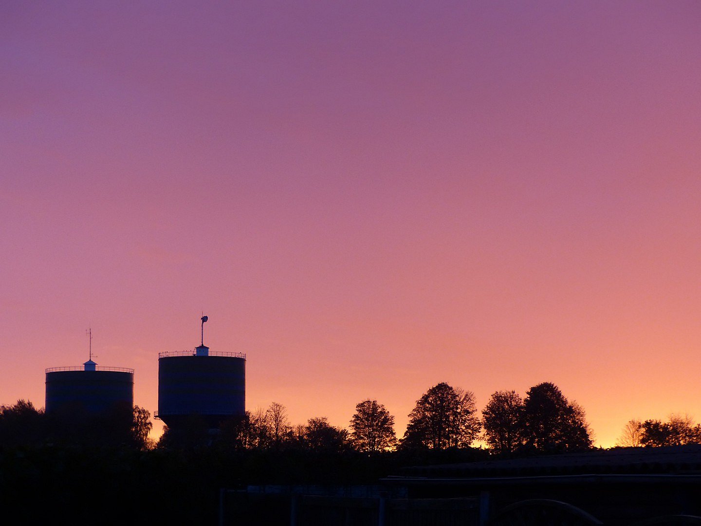 Schöne Sonnenaufgänge