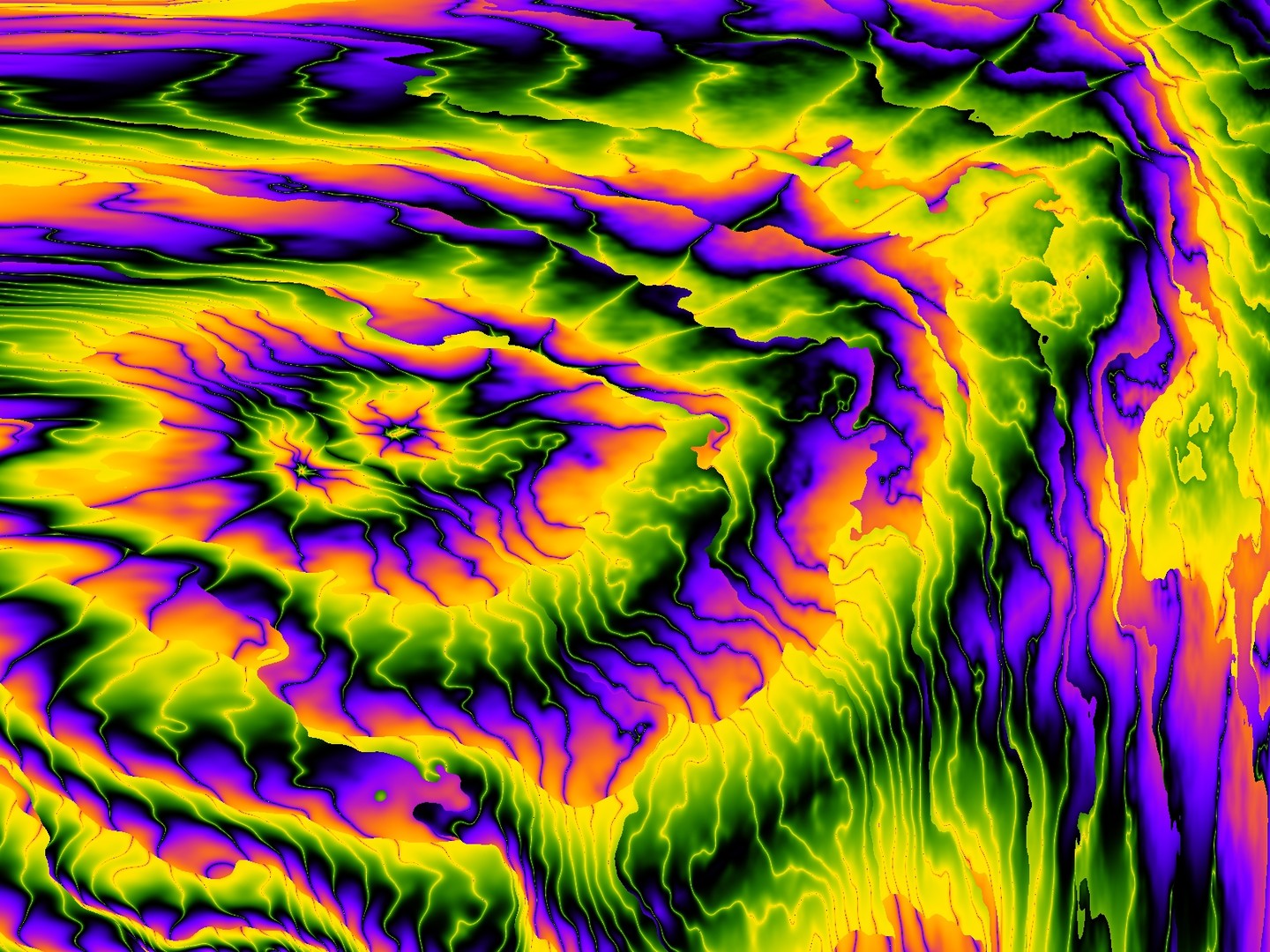 Psychedelic Waterfall